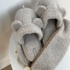 Подарунковий набір TEDDY grey (косметичка, капці)