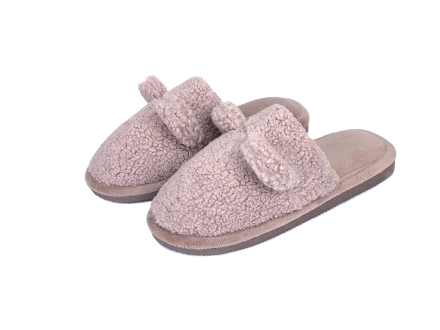 Капці домашні дитячі HS хутрянi TEDDY pink