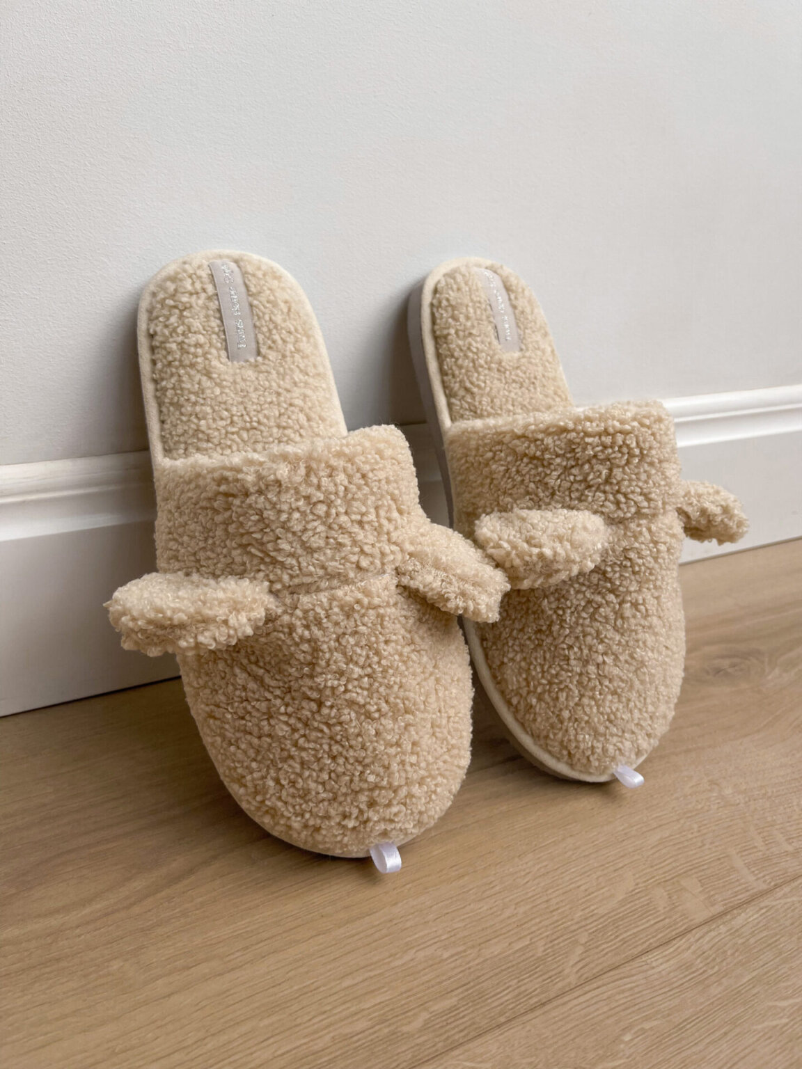 Капці домашні дитячі HS хутрянi TEDDY milk