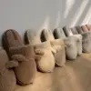 Капці домашні жіночі HS хутрянi TEDDY milk
