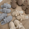 Капці домашні жіночі HS хутрянi TEDDY grey