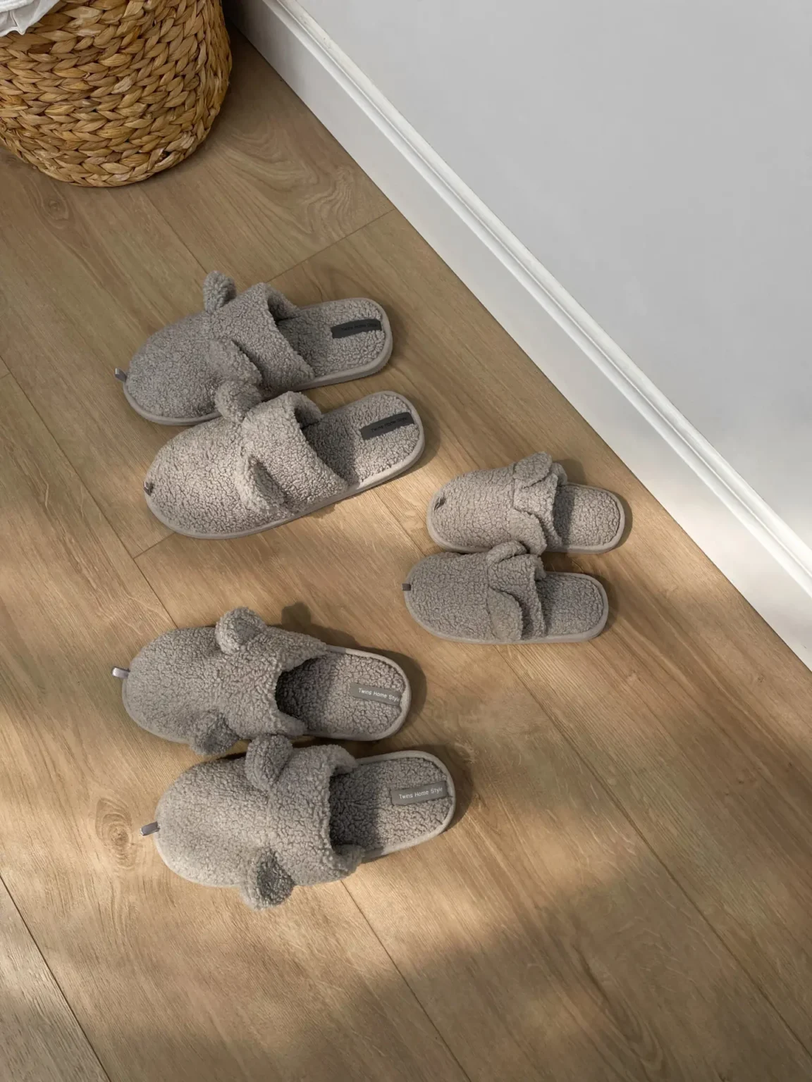 Капці домашні чоловічі Teddy grey