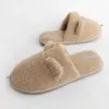 Капці домашні жіночі HS хутрянi TEDDY milk