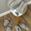Капці домашні жіночі HS хутрянi TEDDY grey