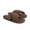 Капці домашні жіночі HS-Puffy brown (Х)