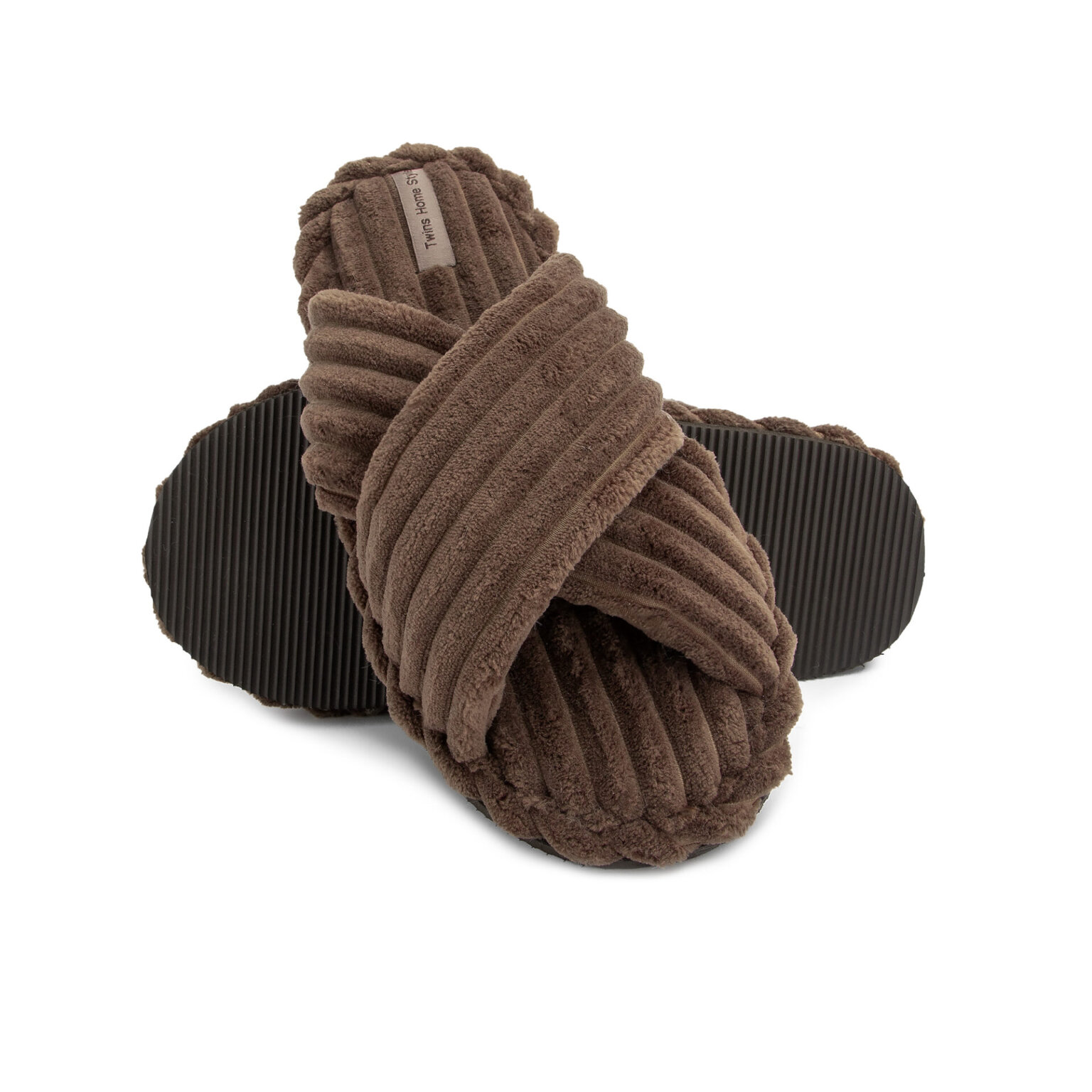 Капці домашні жіночі HS-Puffy brown (Х)