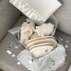 Подарунковий набір TEDDY white (косметичка, капці)