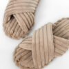 Капці домашні жіночі HS-Puffy beige (Х)