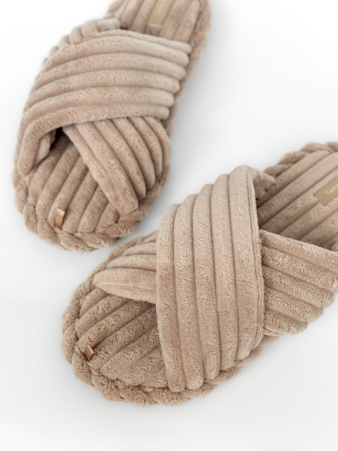 Капці домашні жіночі HS-Puffy beige (Х)