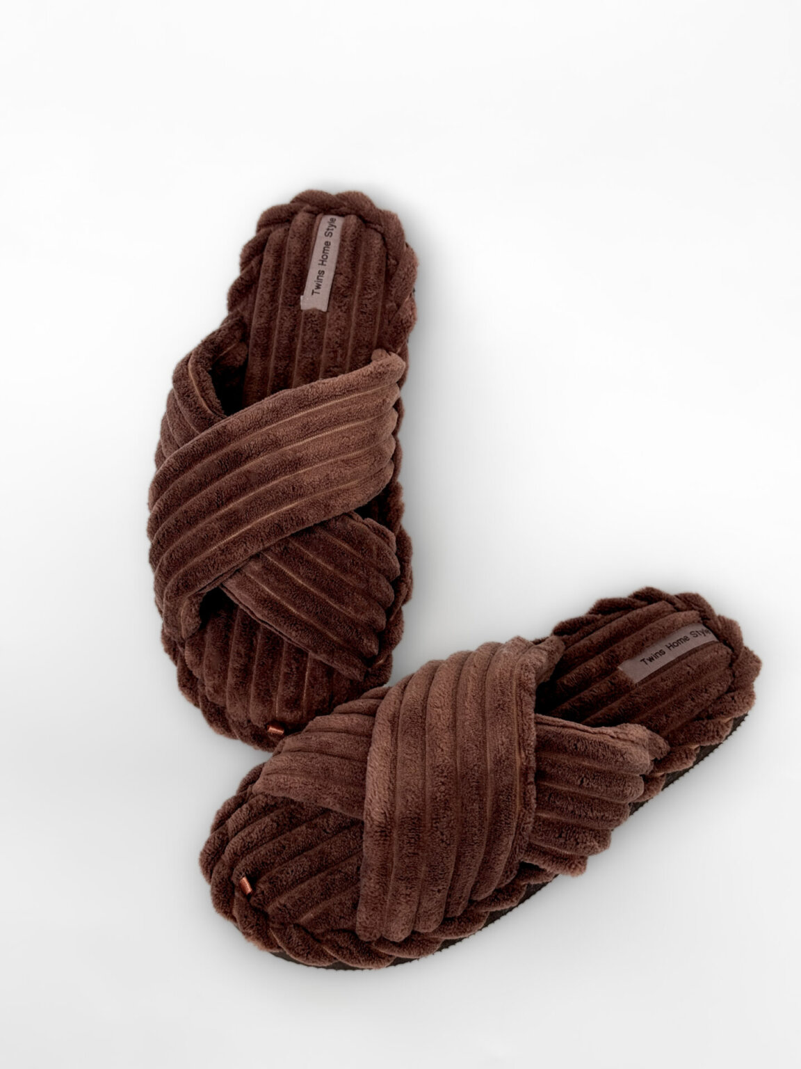 Капці домашні жіночі HS-Puffy brown (Х)