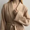 Халат вафля крупна карамель
