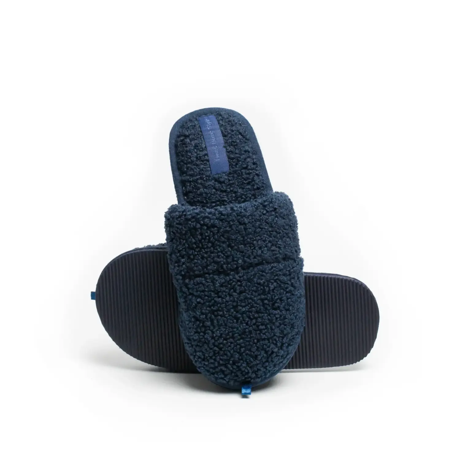 Капці домашні підліткові HS хутрянi TEDDY blue (без вух)