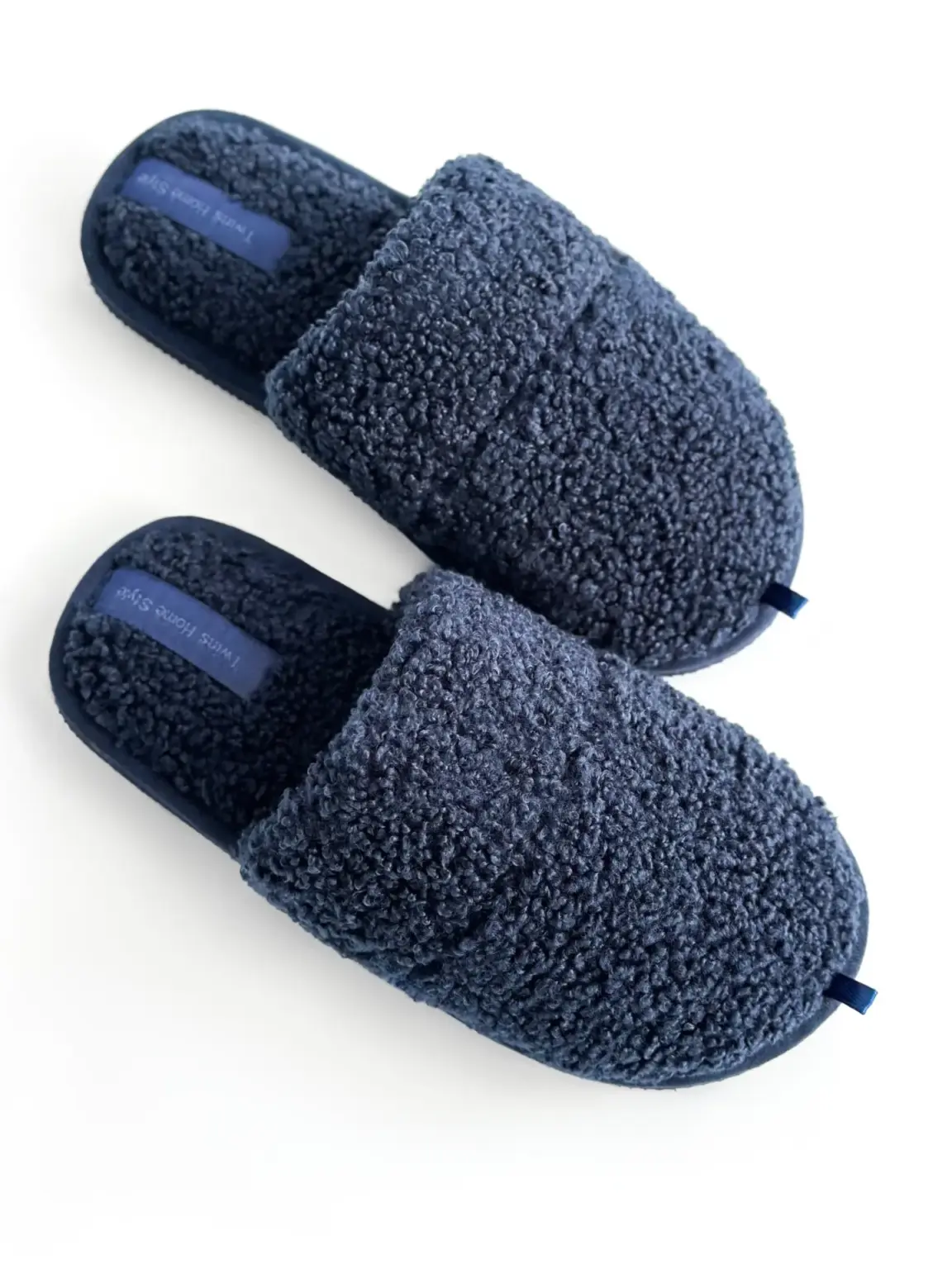 Капці домашні підліткові HS хутрянi TEDDY blue (без вух)