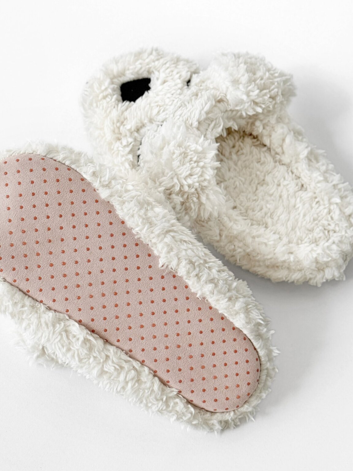 Капці домашні дитячі HS-LUX напівчешки ANIMALS bear white