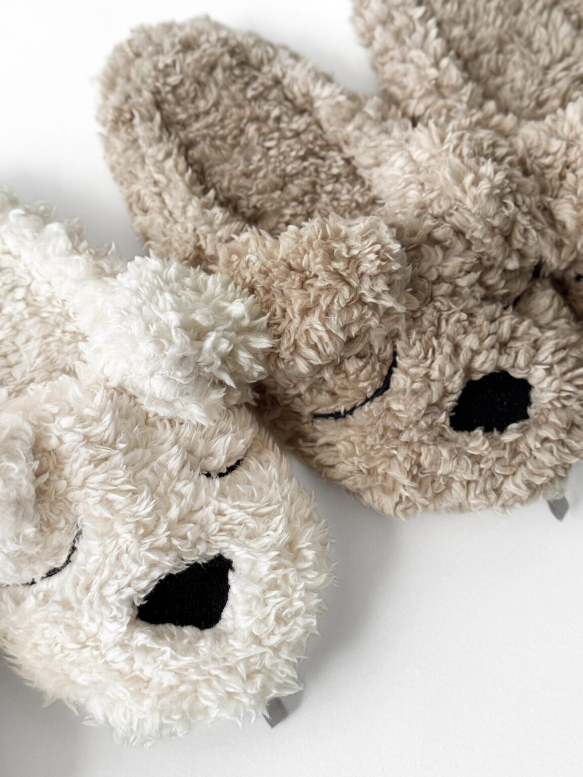 Капці домашні дитячі HS-LUX напівчешки ANIMALS bear white