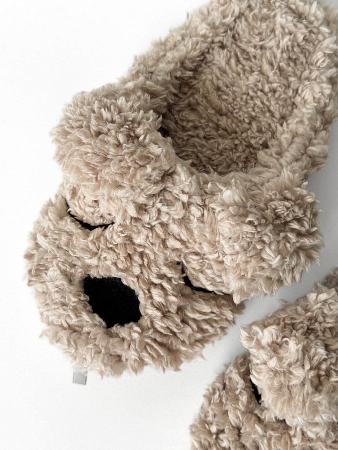 Капці домашні дитячі HS-LUX напівчешки ANIMALS bear beige