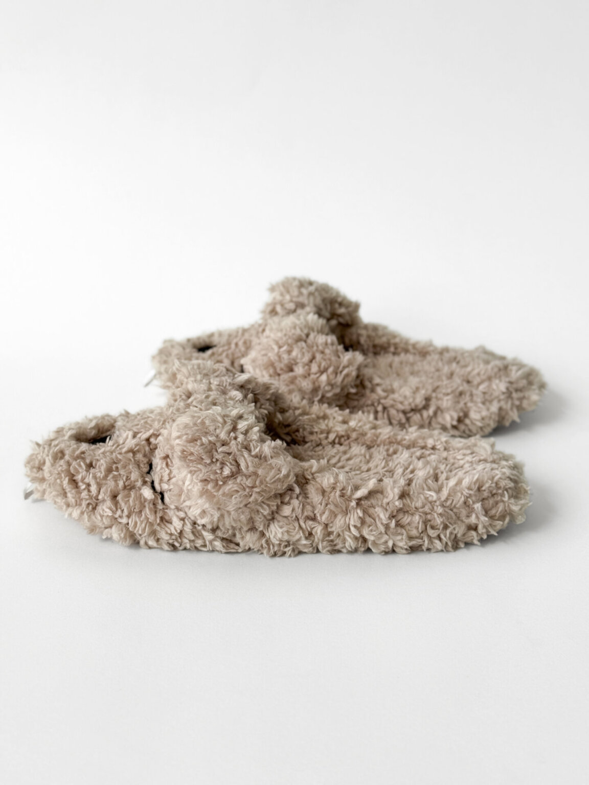 Капці домашні дитячі HS-LUX напівчешки ANIMALS bear beige