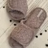 Капці домашні жіночі HS-VL махрові ANNA gray