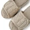 Капці домашні жіночі HS-VL махрові ANNA beige