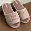 Капці домашні жіночі HS-VL вишивка/аплікація pink bant