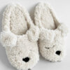 Капці домашні жіночі HS-LUX напiвчешки ANIMALS bear white