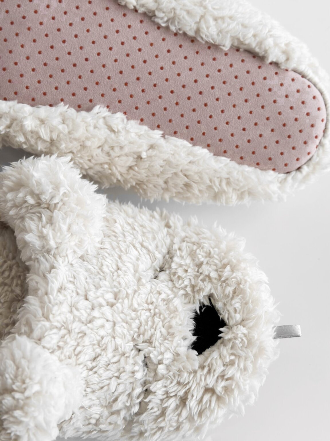 Капці домашні жіночі HS-LUX напiвчешки ANIMALS bear white