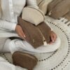 Косметичка TEDDY коричневого кольору мала