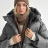 Шарф жіночий мокко Альпака