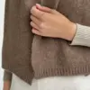 Шарф жіночий мокко Альпака