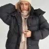 Шарф жіночий світло бежевий Альпака