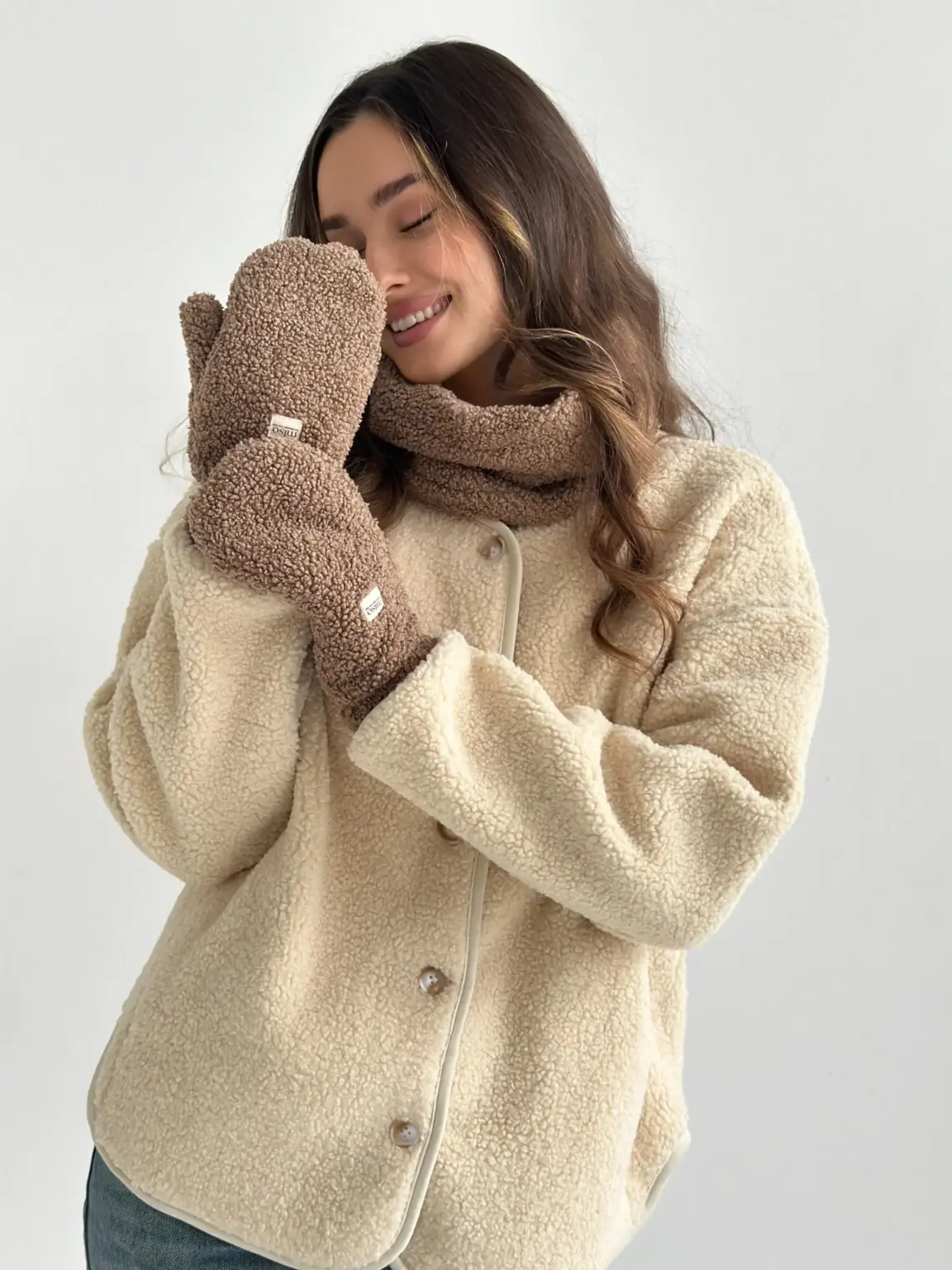 Хомут Teddy коричневий