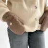 Набір Teddy коричневий колір (хомут та рукавиці)