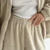 Костюм Тедді бомбер + штани бежевий (onesize)