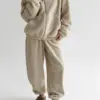Костюм Тедді бомбер + штани бежевий (onesize)