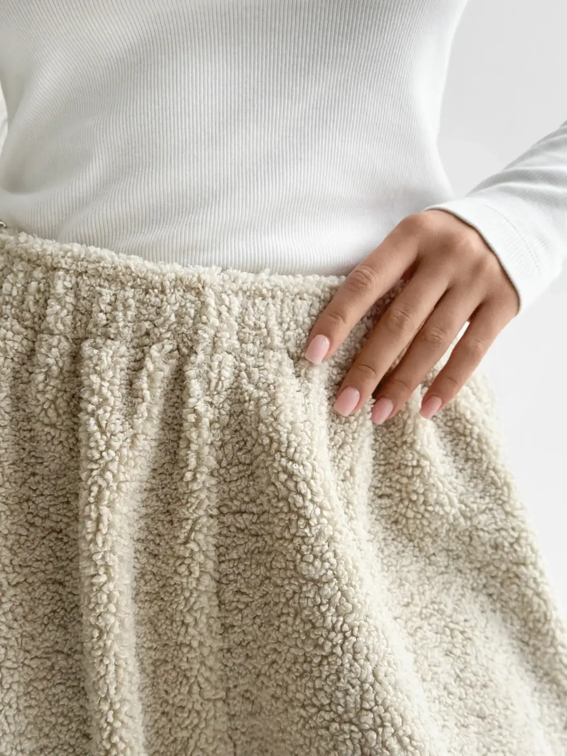 Костюм Тедді бомбер + штани бежевий (onesize)