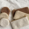 Косметичка TEDDY бежевого кольору конверт