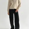 Кардиган на блискавці молочний "onesize"