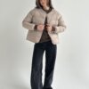 Куртка стьобана дута мокко "onesize"