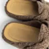 Клоги жіночі Teddy з ремінцем коричневі