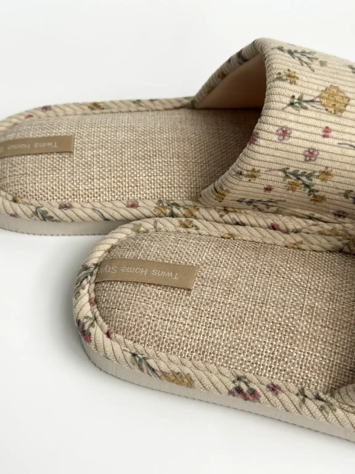 Капці домашні жіночі HS-VL вельвет Provence beige
