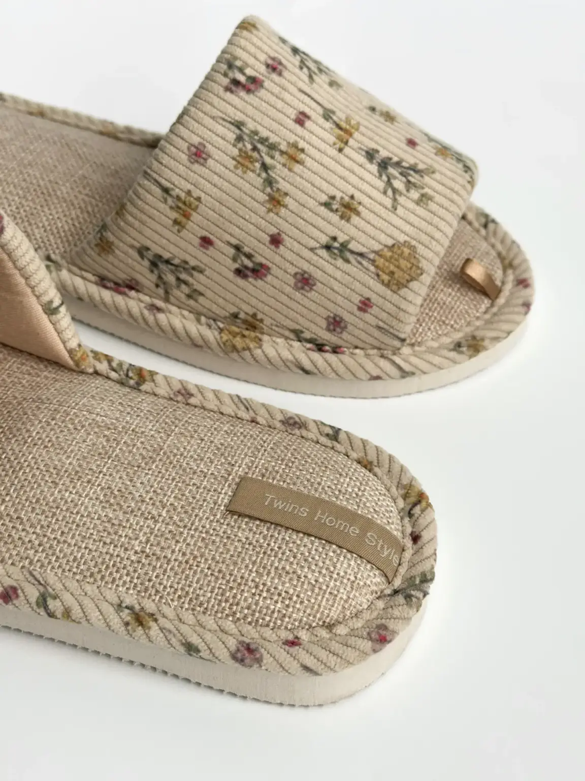 Капці домашні жіночі HS-VL вельвет Provence beige