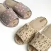 Капці домашні жіночі HS-VL вельвет Spring blue