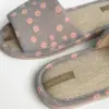 Капці домашні жіночі HS-VL вельвет Spring blue
