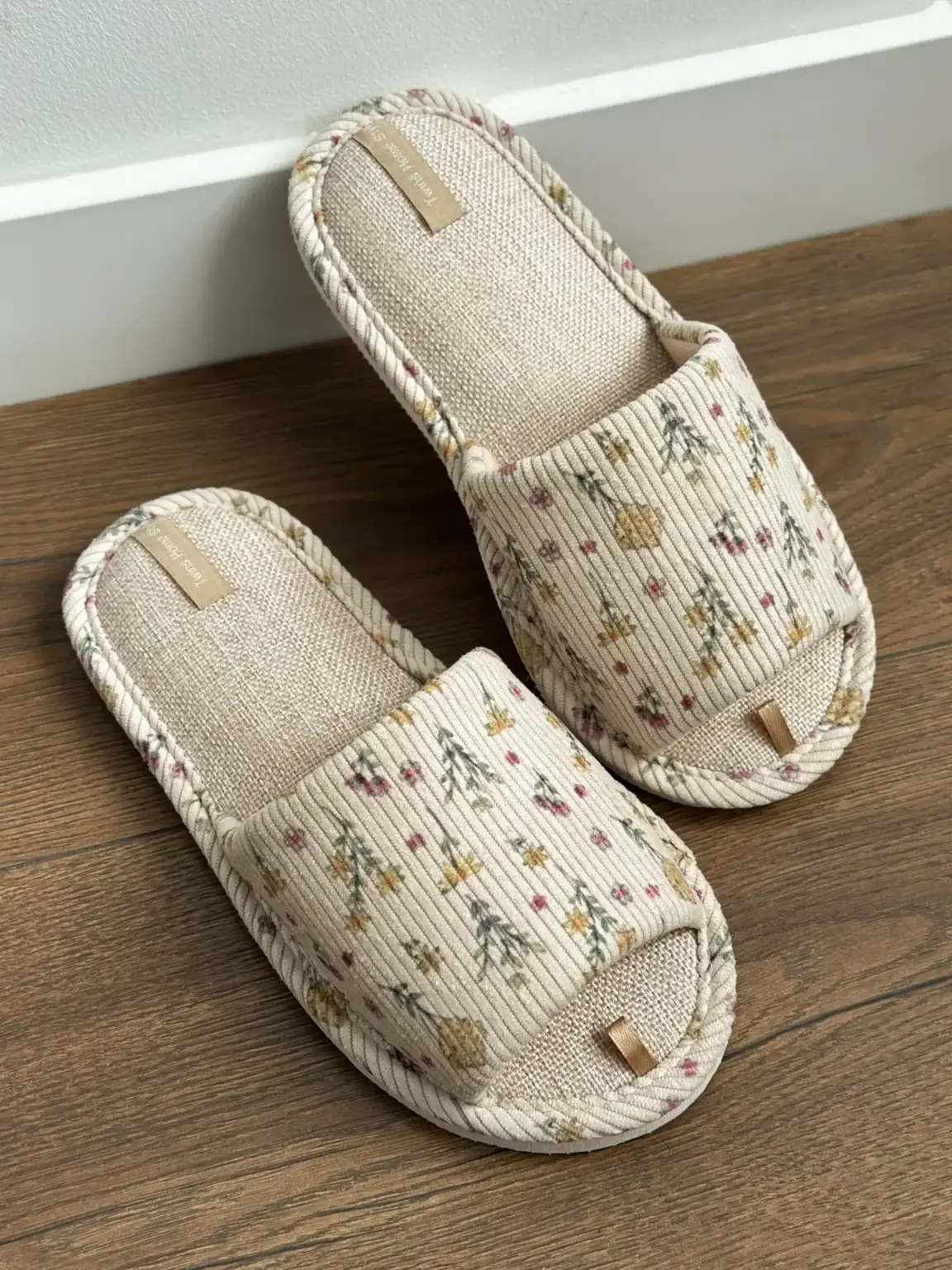 Капці домашні жіночі HS-VL вельвет Provence beige