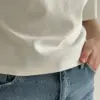 Футболка приталена котон біла