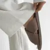Комплект лонгслів реглан та штани трикотаж вафельний молочний