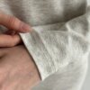 Трикотаж "Ніжність"комплект лонгслів з вирізом Човник та лосини бежево-сірий