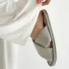 Модал Костюм штани та майка на бретелях молочний