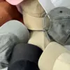 Кепка чорна з натурального котону (100% бавовна)