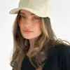 Кепка молочна з натурального котону (100% бавовна)